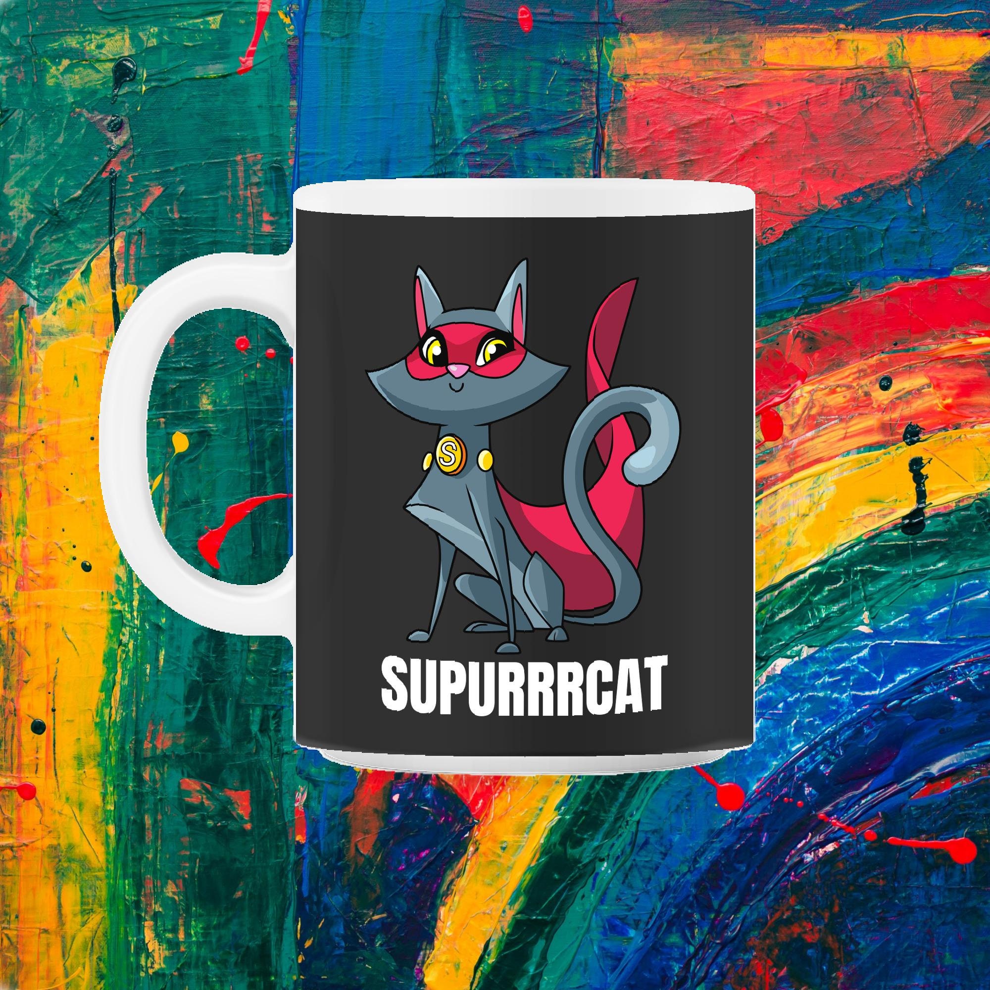 Supercat Supurrrcat Mug de 11 Oz
