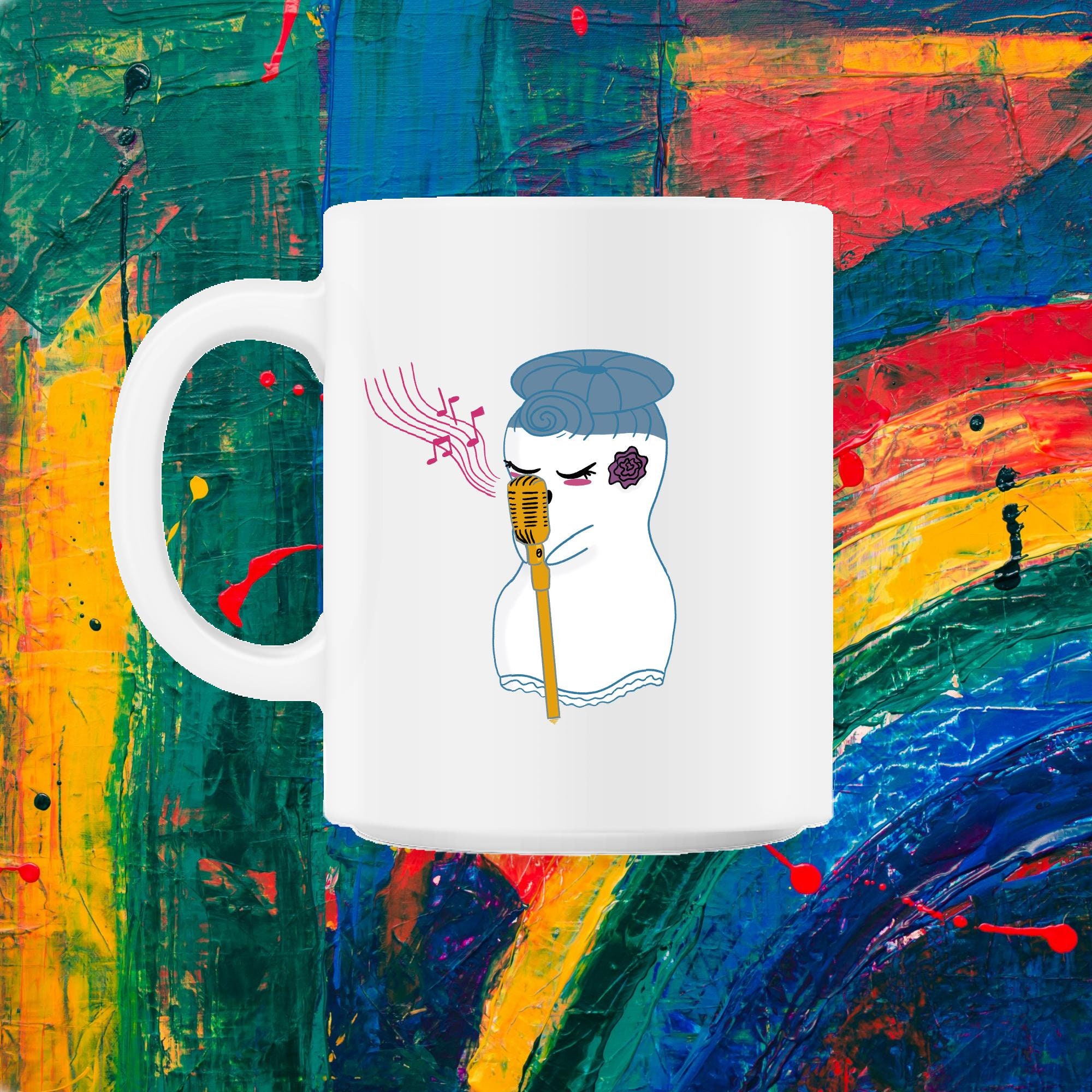 Petit Fantôme à L'ancienne Mug 11Oz