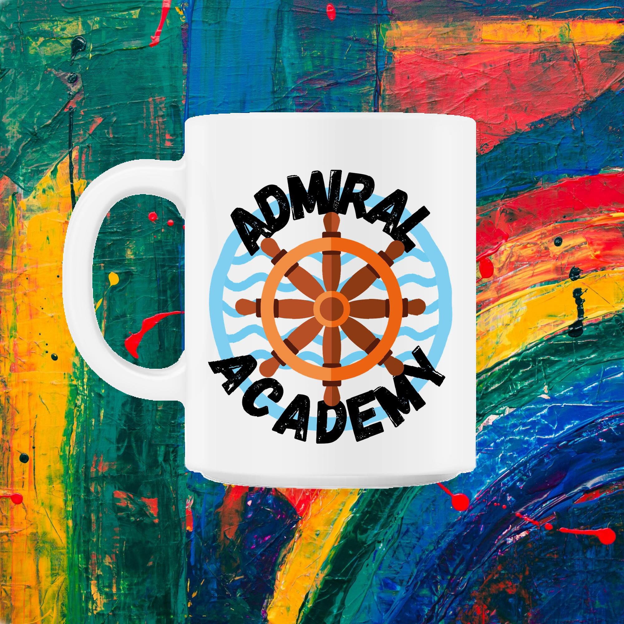 Admiral Academy Navy Lovers et Vets Drôle de Cadeau Marine Pour Militaire 11Oz Mug