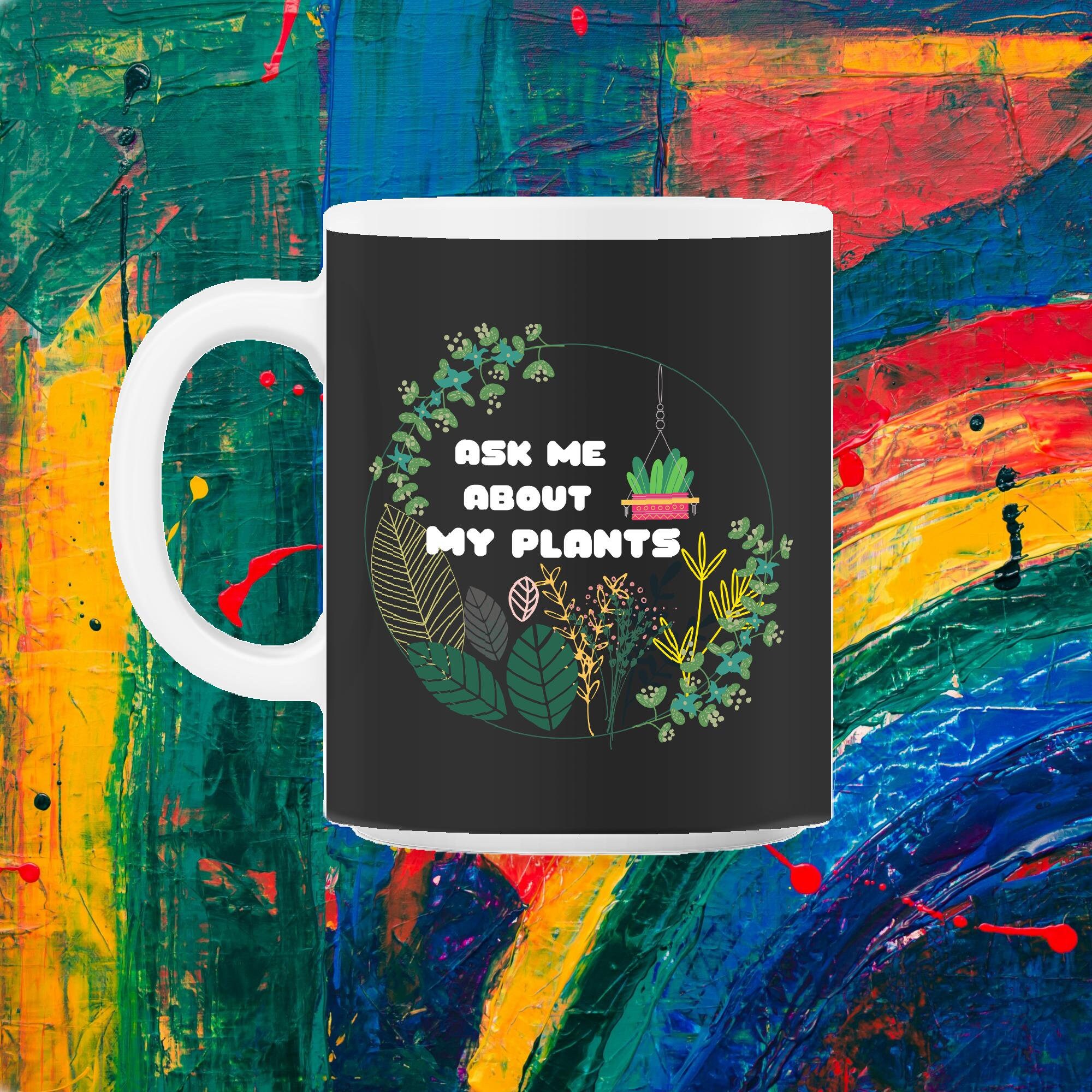 Plantes Demandez-Moi à Propos de Myplants Circle Wreath J'aime Mes Plantes Plantes Amateurs Fous Cad