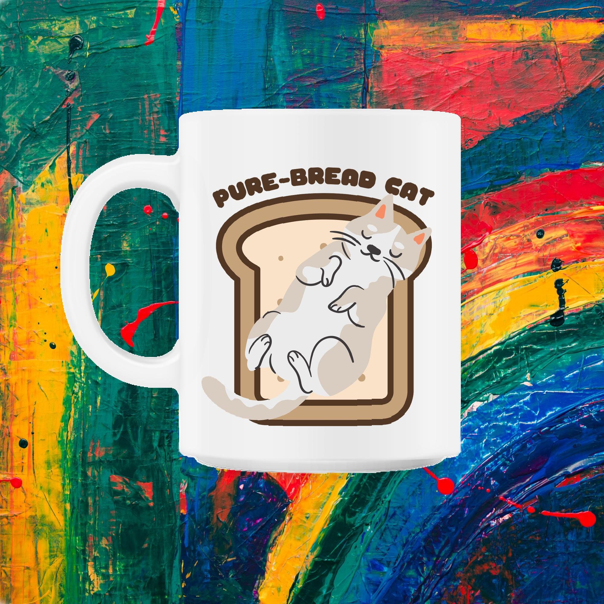 Pure-Bread Cat Purebred Feline Cadeau Parfait Pour Les Propriétaires de Chats et Amoureux Des Chat s