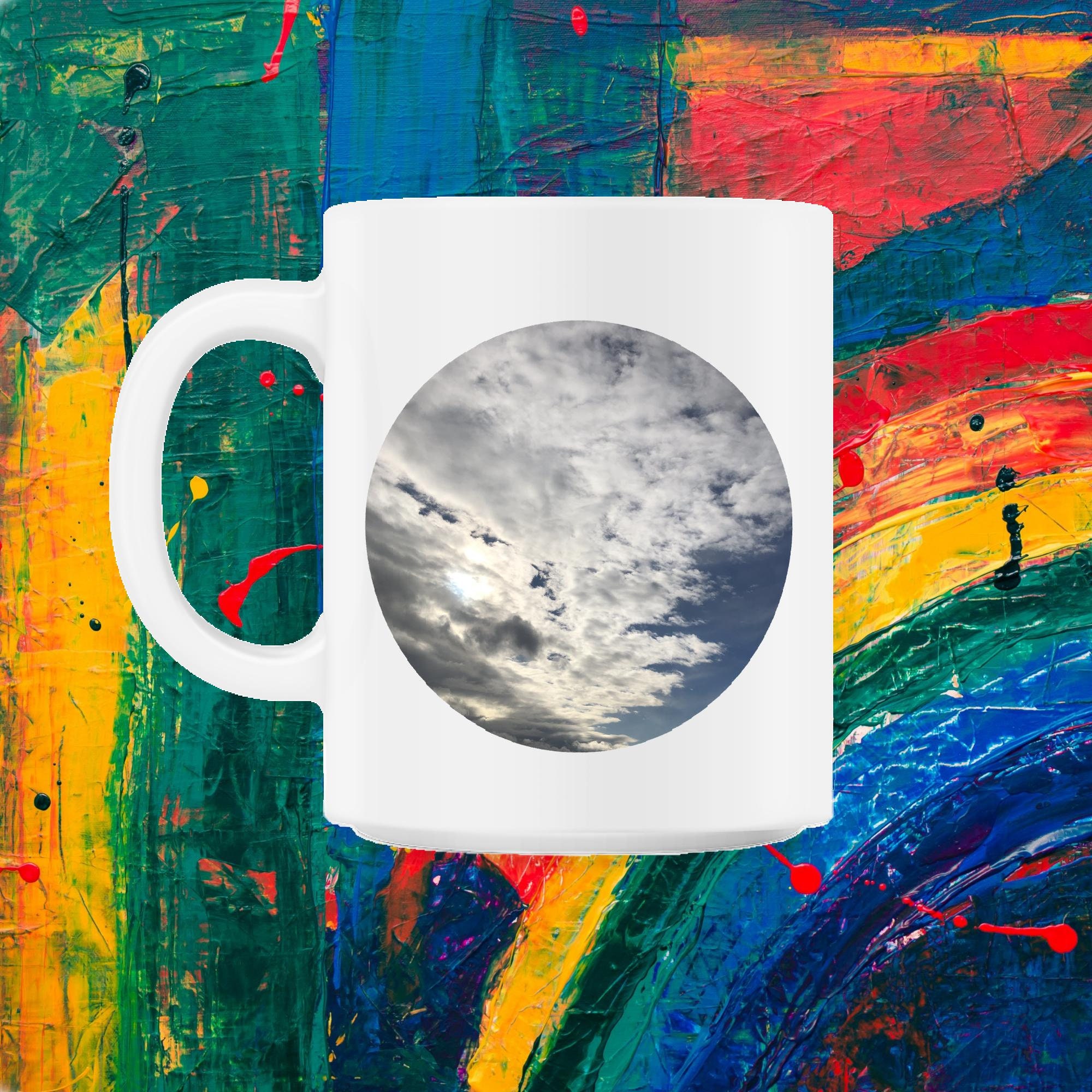 Nuages/Photos de Ma Vie 11Oz Mug