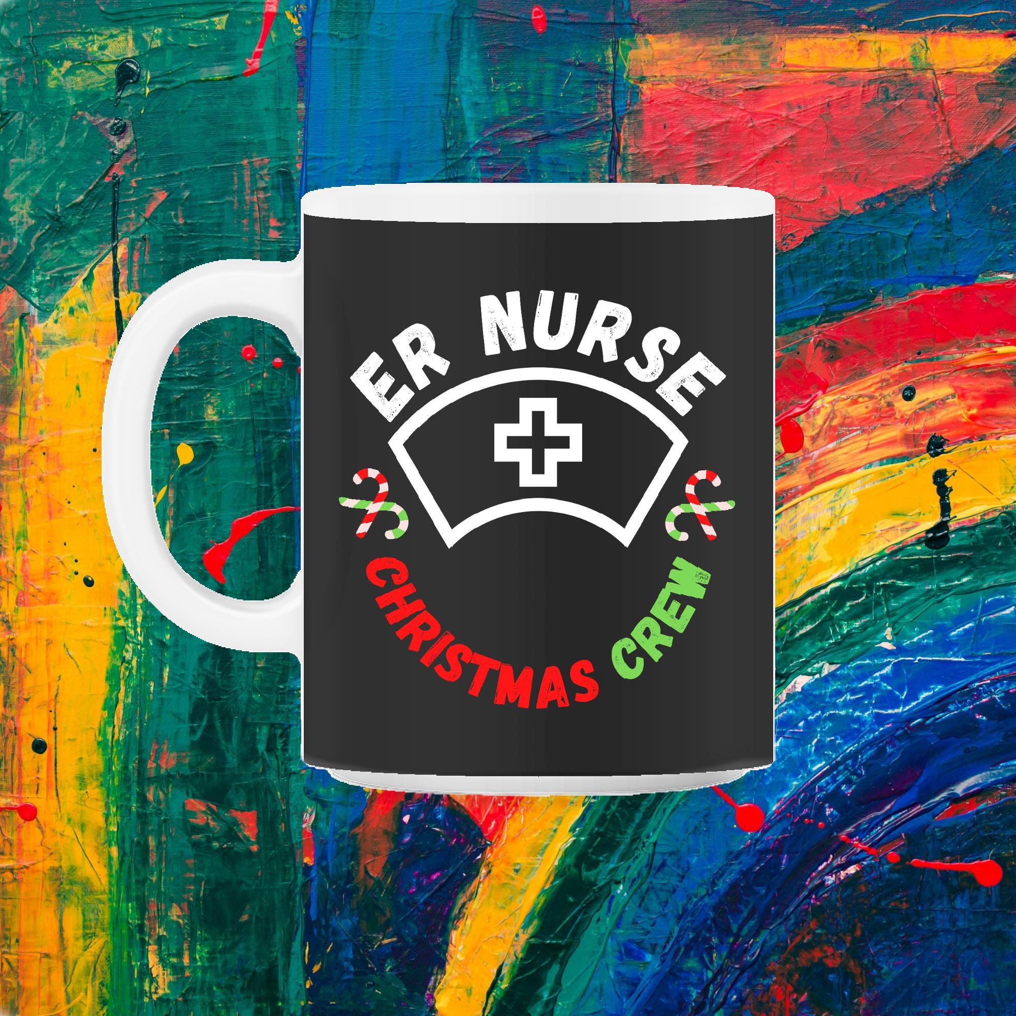 Salle d'urgence Infirmière de Noël Édition Cadeau Festif et Amusant Pour Les Infirmières Travaillant