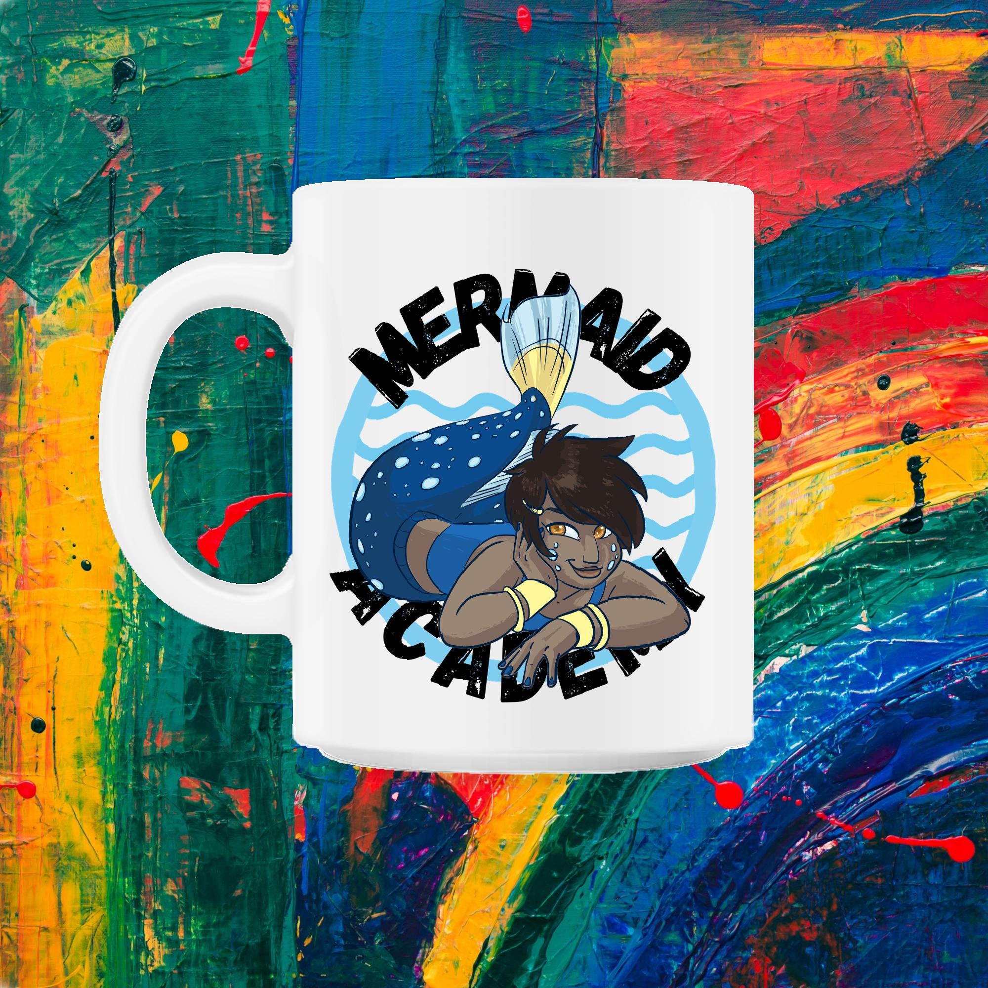 Mermaid Academy Black Mermaid Cadeau Parfait Pour Les Amateurs de Sirènes et La Représentation Est I