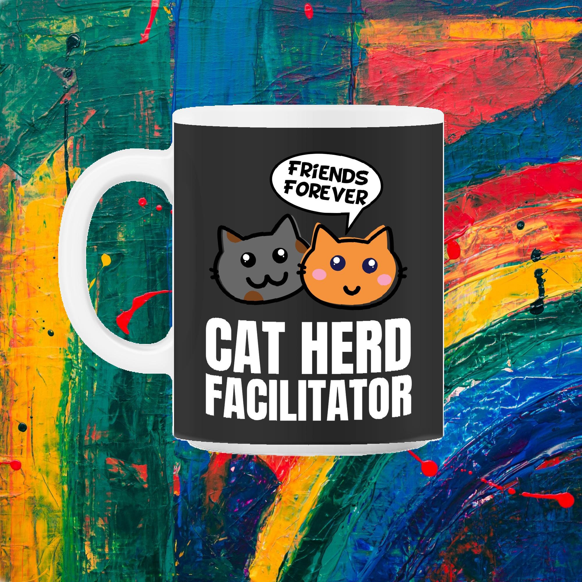 Animateur de Troupeau Chats 11Oz Mug