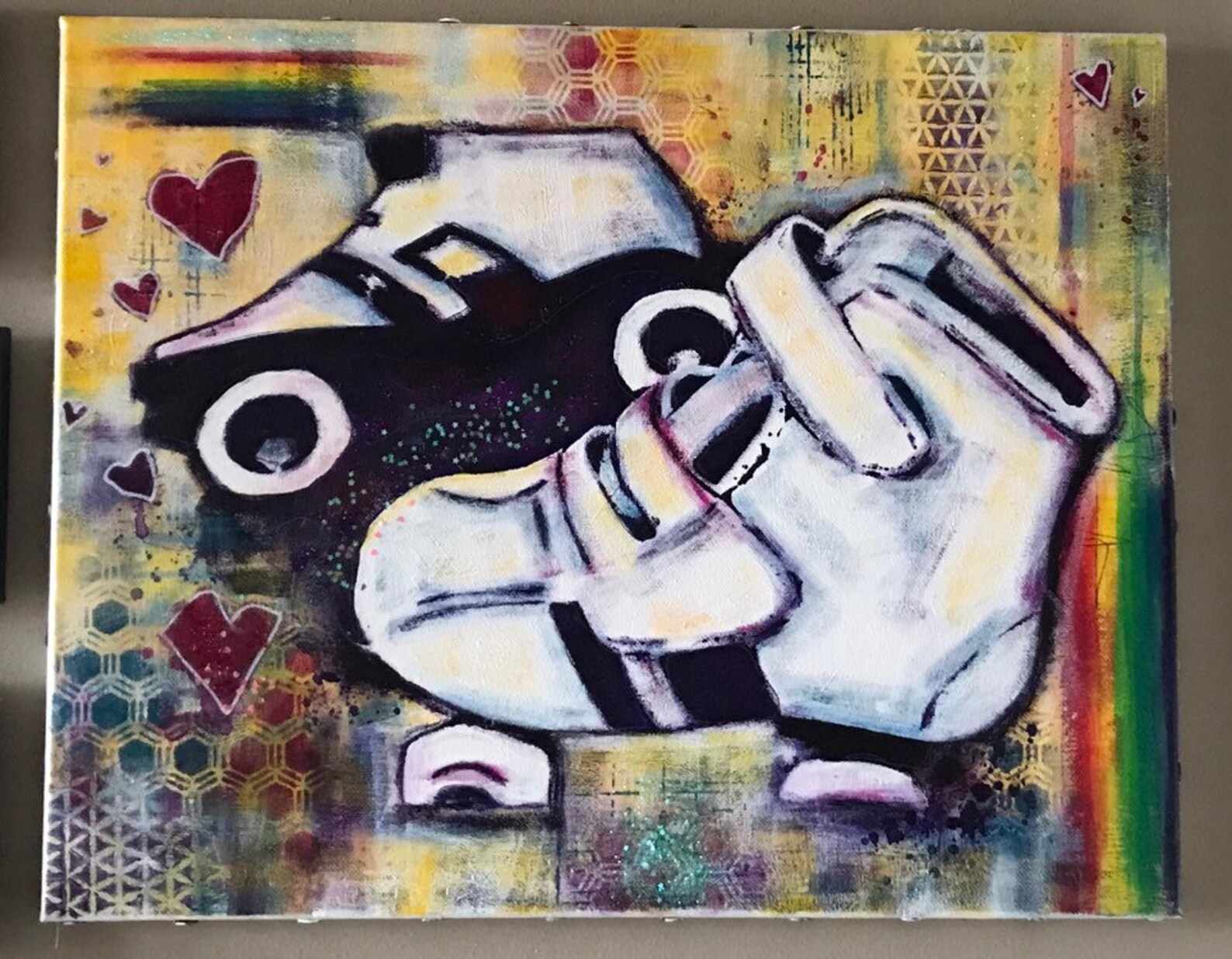 Roller Skate Painting Roller Skates Art Street Art Skating Etsy