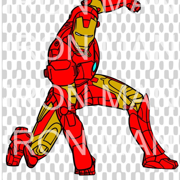 Iron Man SVG