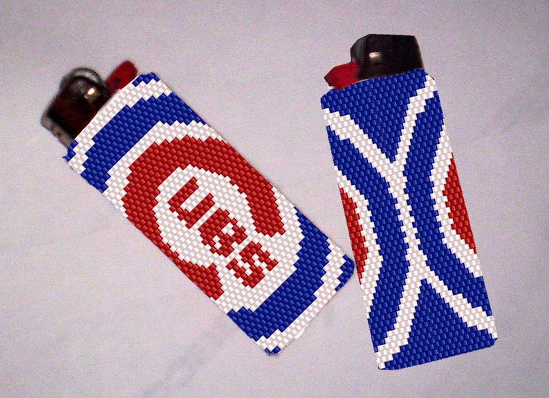Lighter Cover PATTERN Cubs Peyote Stitch Etsy