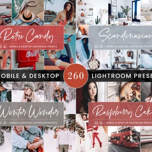 260 Lightroom Preset BUNDLE, Mobile & Desktop Presets, Travel Summer Photo Editing Filter for Instagram, Natural Spring Influencer Blogger image 10