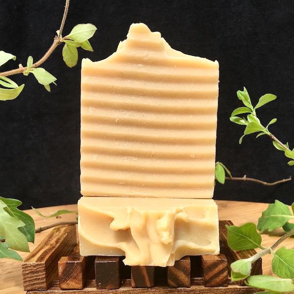 Pure Unscented Goat Milk Soap, Farm Fresh, All Natural