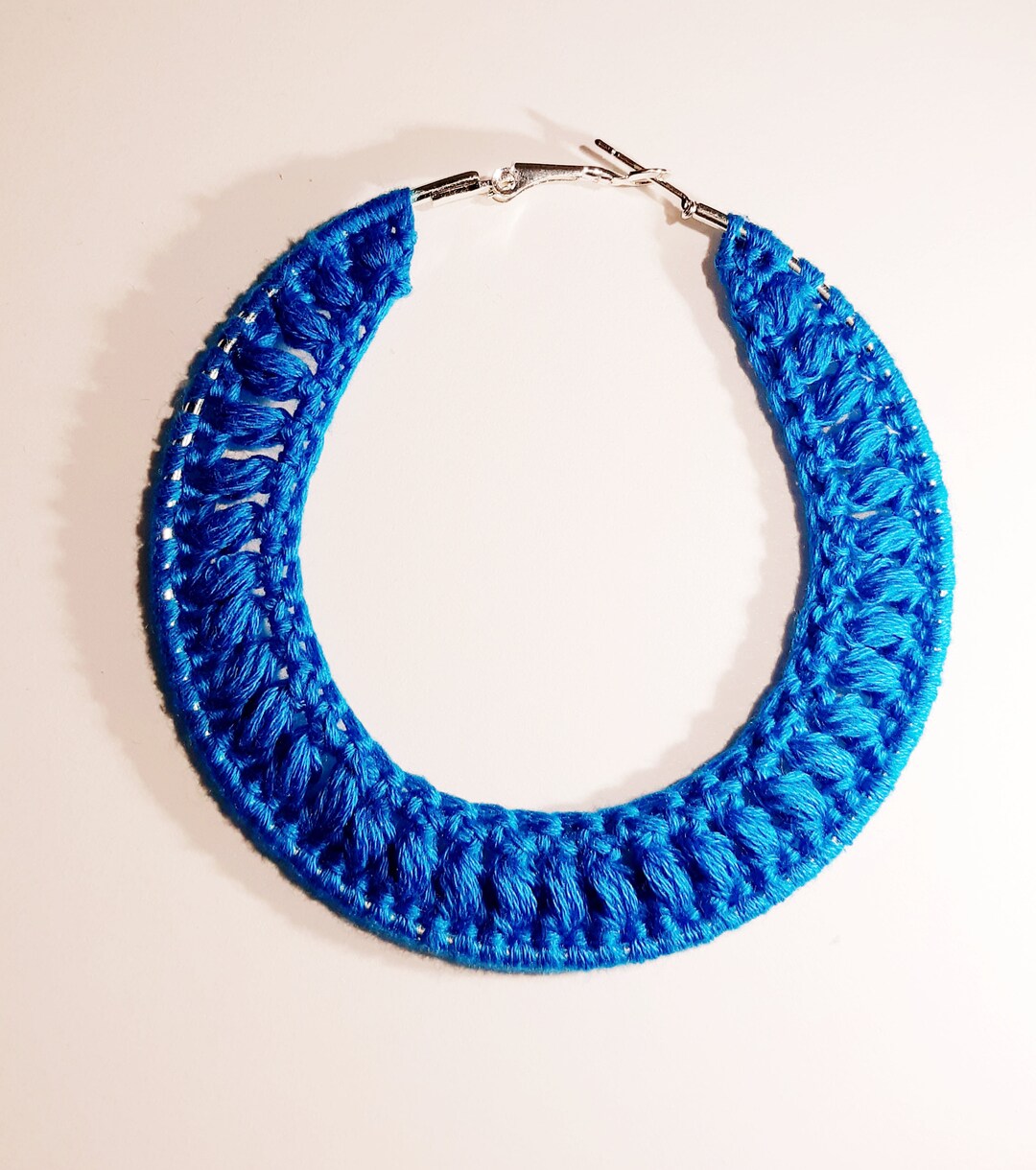 Pattern Only/crochet Hoop Earrings - Etsy