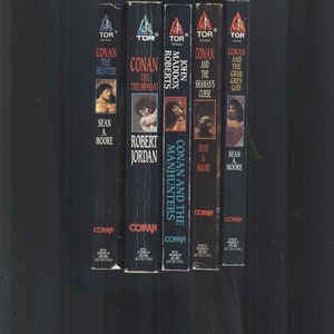 CONAN First MMP and others 1990&#39;s see description for titles  (11 books)