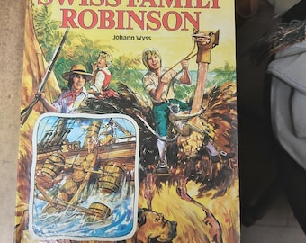 Award Adventure Classics Swiss Family Robinson 1982 hard cover