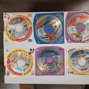 General Mills CD-ROM Games for Windows 95/98, Macintosh   10 CD&#39;s in total