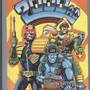 2000 AD Simply Light Years Ahead!  Annual 1987