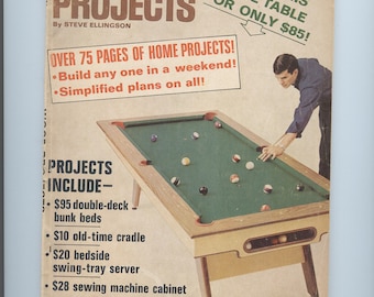 Wood Projects by Steve Ellingson A Science & Mechanics Annual 1968 Edition
