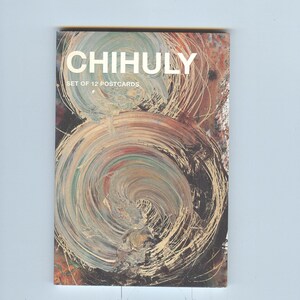 CHIHULY - set of 12 postcards 2012