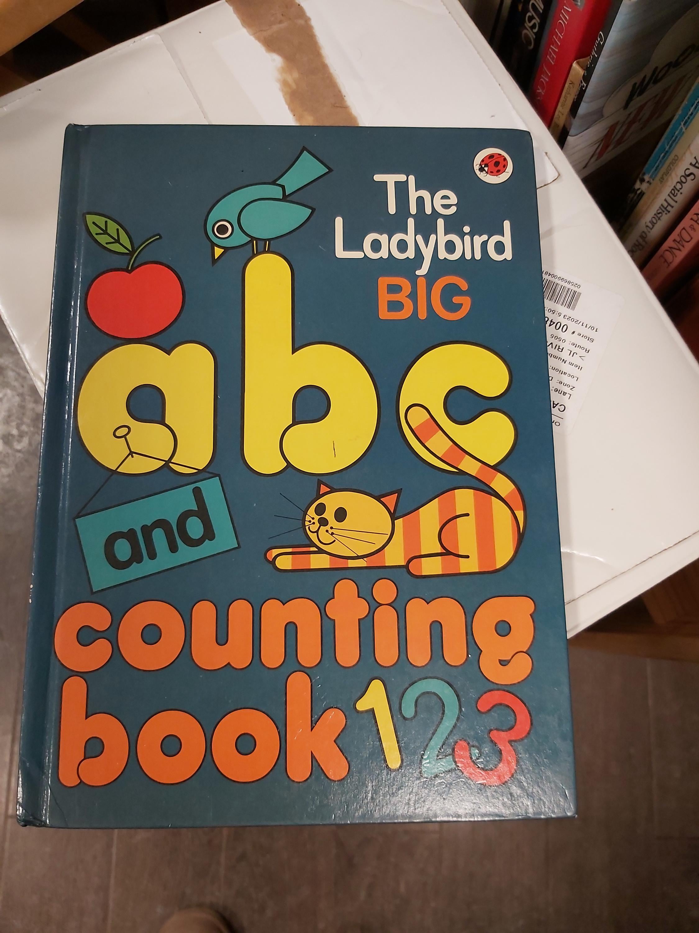 The Ladybird BIG Abc and Counting Book 123 1979 First Hardcover - Etsy
