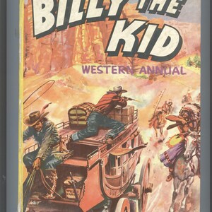 Billy the Kid Western Annual 1958 - Etsy