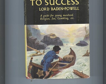 Rovering to Success Lord Baden-Powell 1959 24th printing h/c