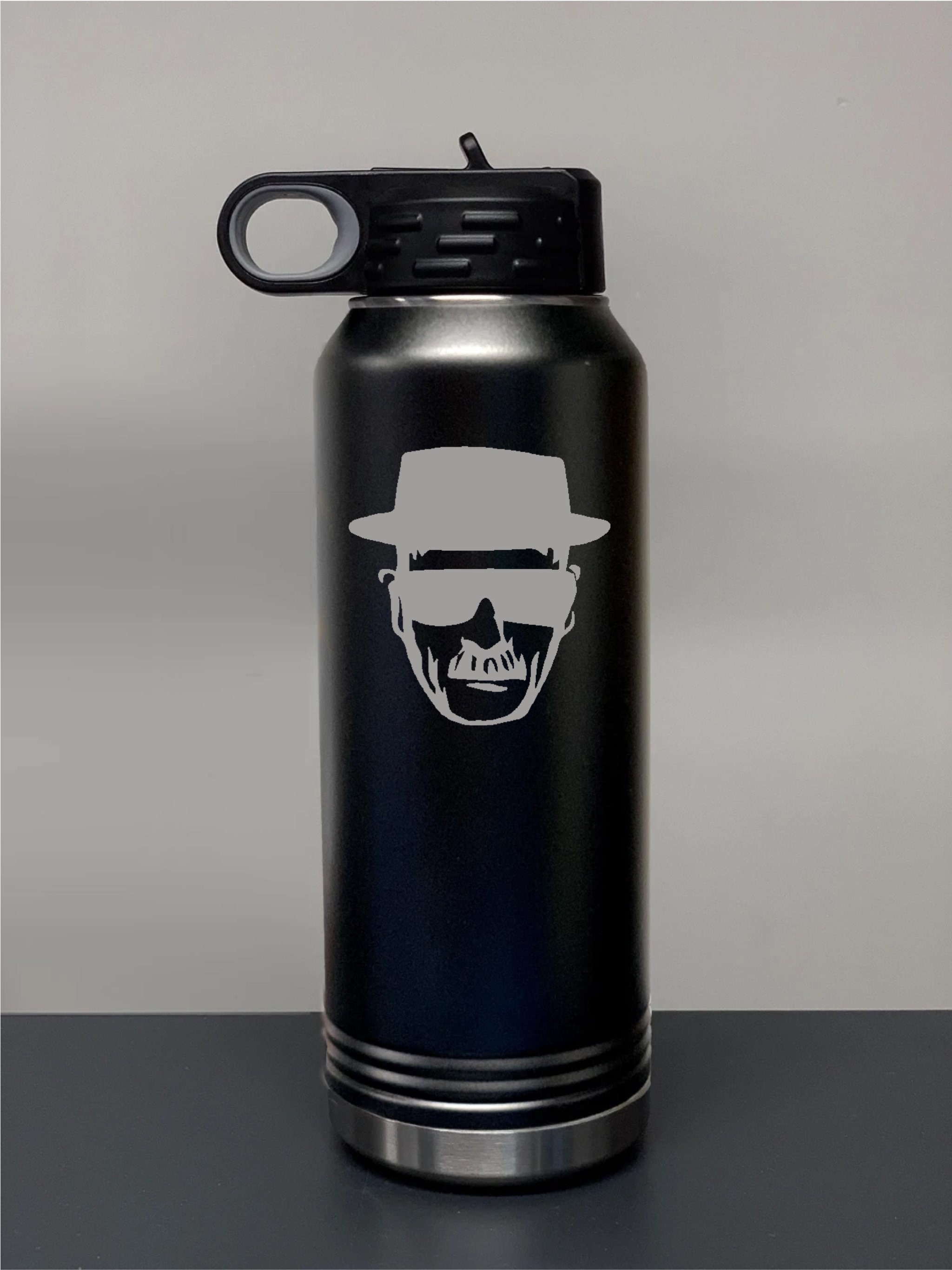 Heisenberg Breaking Bad 32oz Water Bottle Etsy