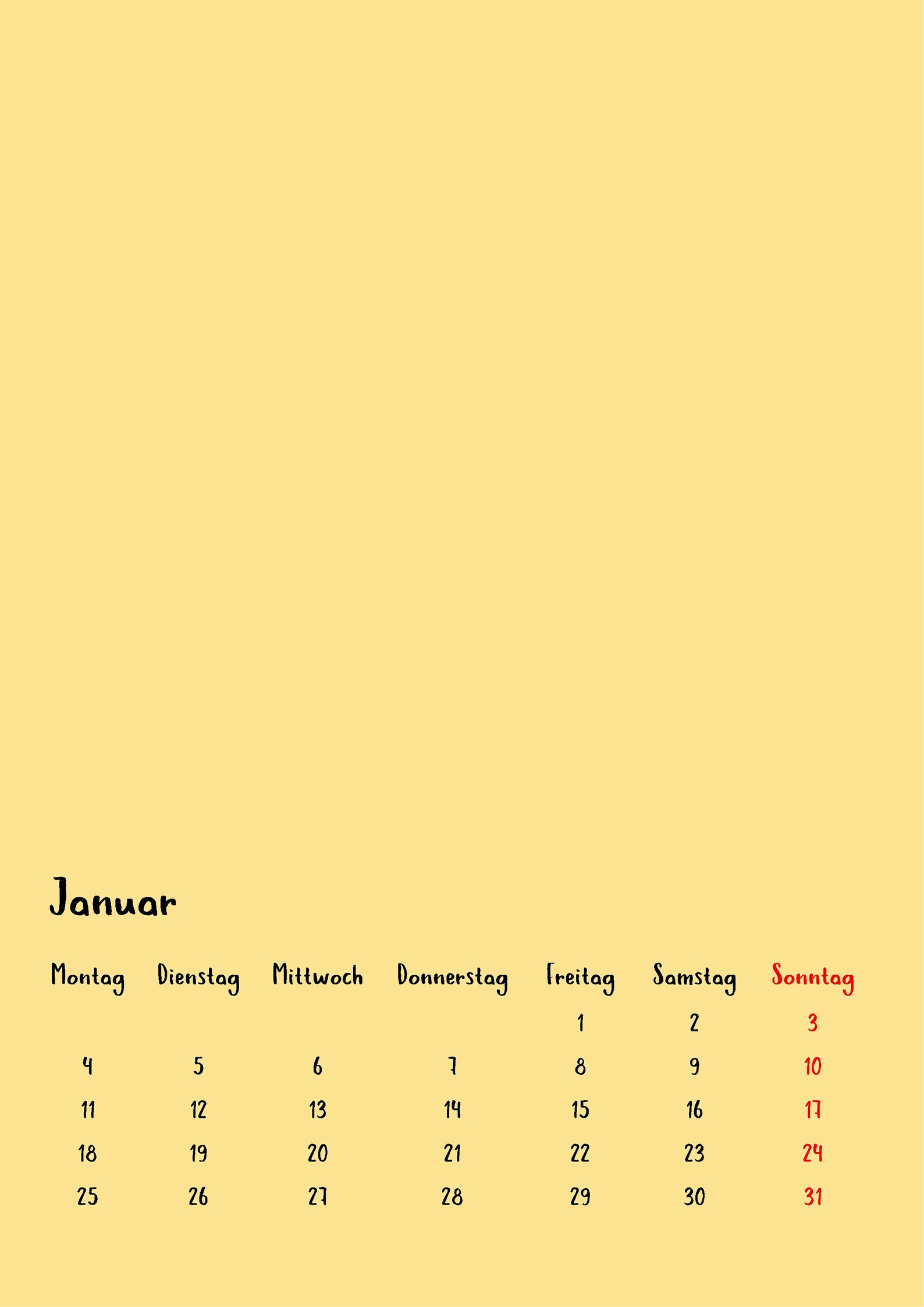 Craft Calendar 2023 A4 Portrait Format in CREME: Annual - Etsy Australia