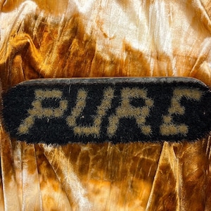 Vintage “Pure” Shoe Polishing Brush