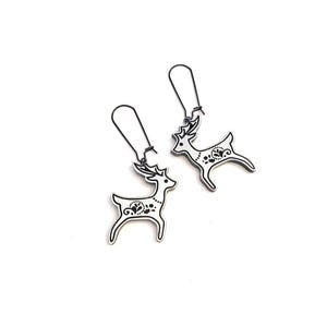 ◆VINTAGE HOLLYWOOD◆ Petit Cloud Earrings VH2336EA002B 18K Petite Venetian Princess XS Satin Diamond Accent Flower