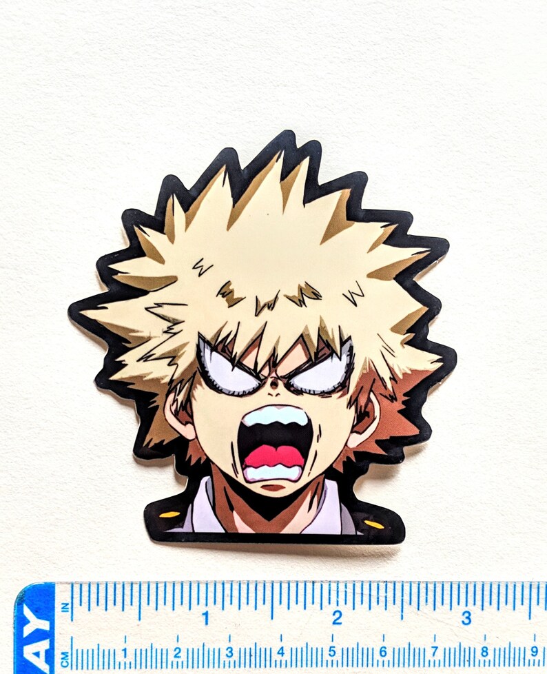 bakugo anime sticker my hero academia sticker bnha