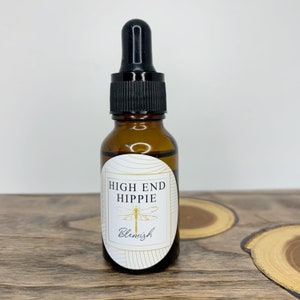 Spot Treatment Serum |  Acne Oil | Blemish Remover | natural Organic Vegan Skincare|  Anti-aging Properties | Anti-Septic | Gift for mom |