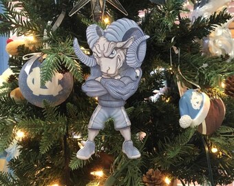 UNC Mascot Ornament
