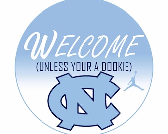 18” WELCOME UNC door hangers