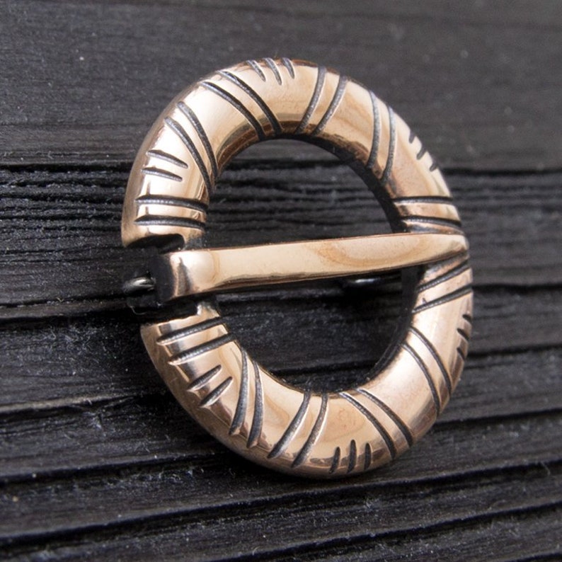 Sakta Pin Latvian Sakta Brooch, Silver Folk Costume Shirt Pin, Handmade Replica ...
