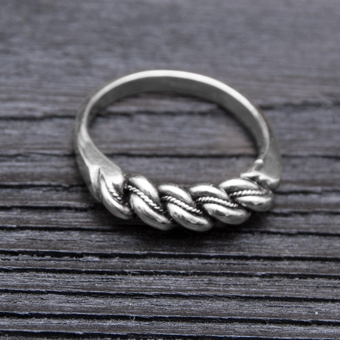 Namejs Ring S Size, Silver 925 or Bronze Namejs Ring for Men and Women