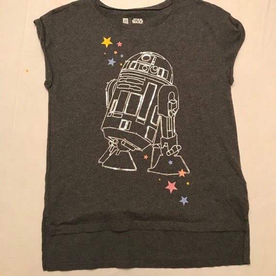 Gap R2 D2 Girls T Shirt Etsy