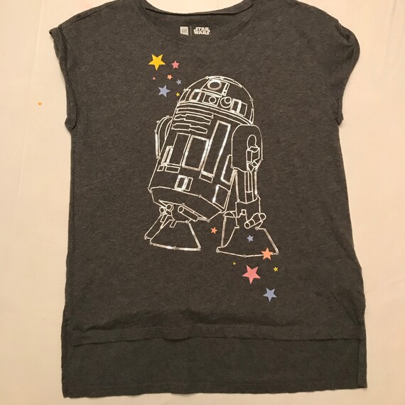 Gap R2 D2 Girls T Shirt Etsy