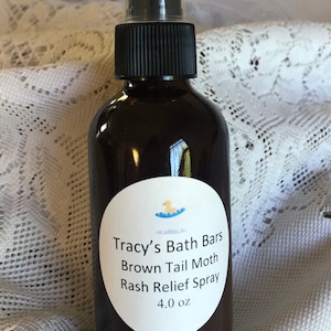 Brown Tail Moth Rash Relief Spray/Anti itch spray/contact dermatitis spray/ itch relief/natural itch relief
