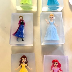 Toy embedded soaps/unscented soap/soaps for kids/stocking stuffers/gifts for kids/
