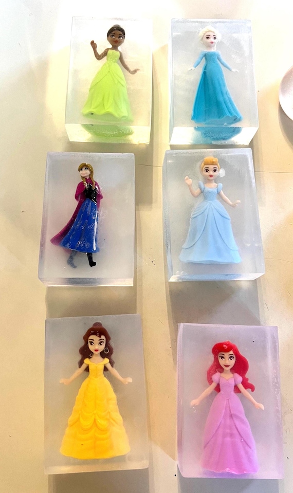 Toy embedded soaps/unscented soap/soaps for kids/stocking stuffers/gifts for kids/