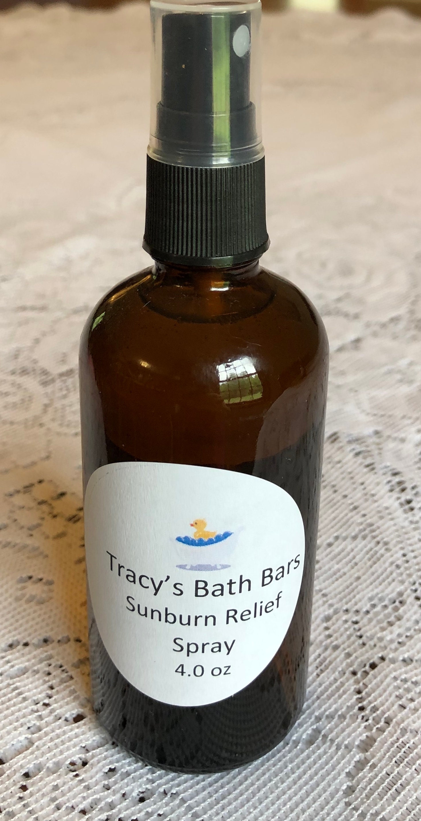 Sunburn Relief Spray /natural sunburn spray/essential Etsy