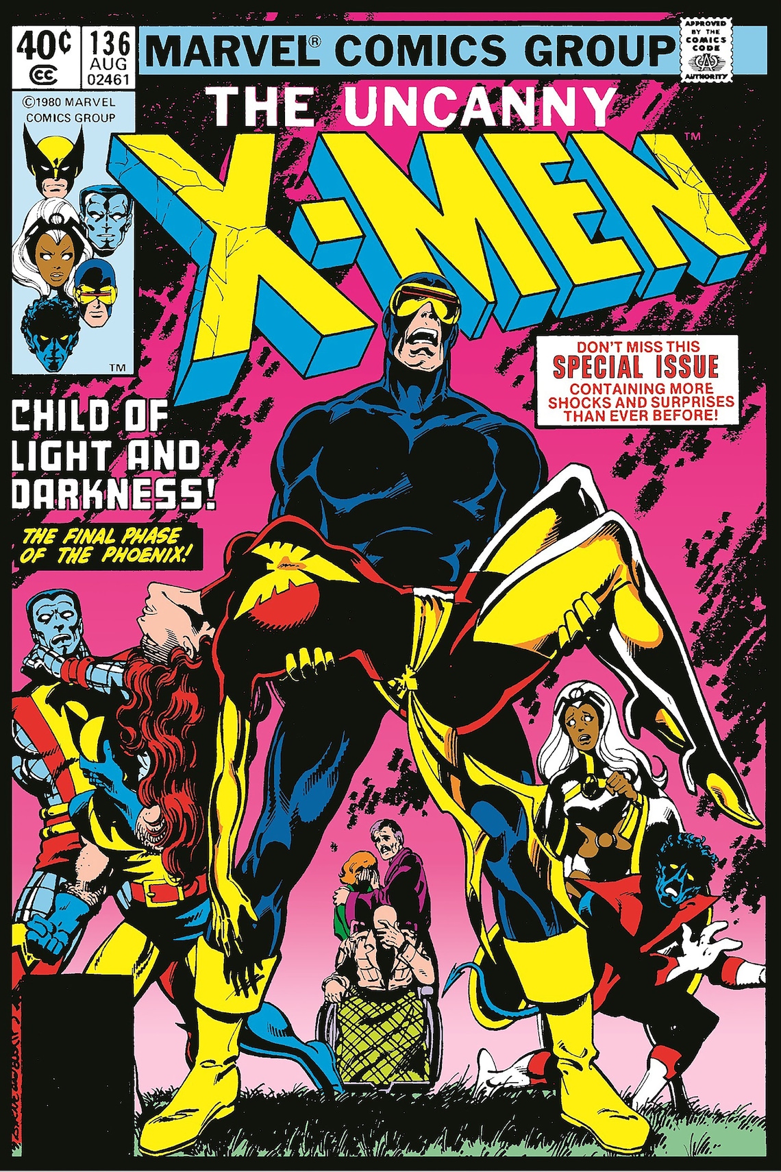 The Uncanny XMen 136 Comic Cover Wall Poster Multiple Sizes Etsy