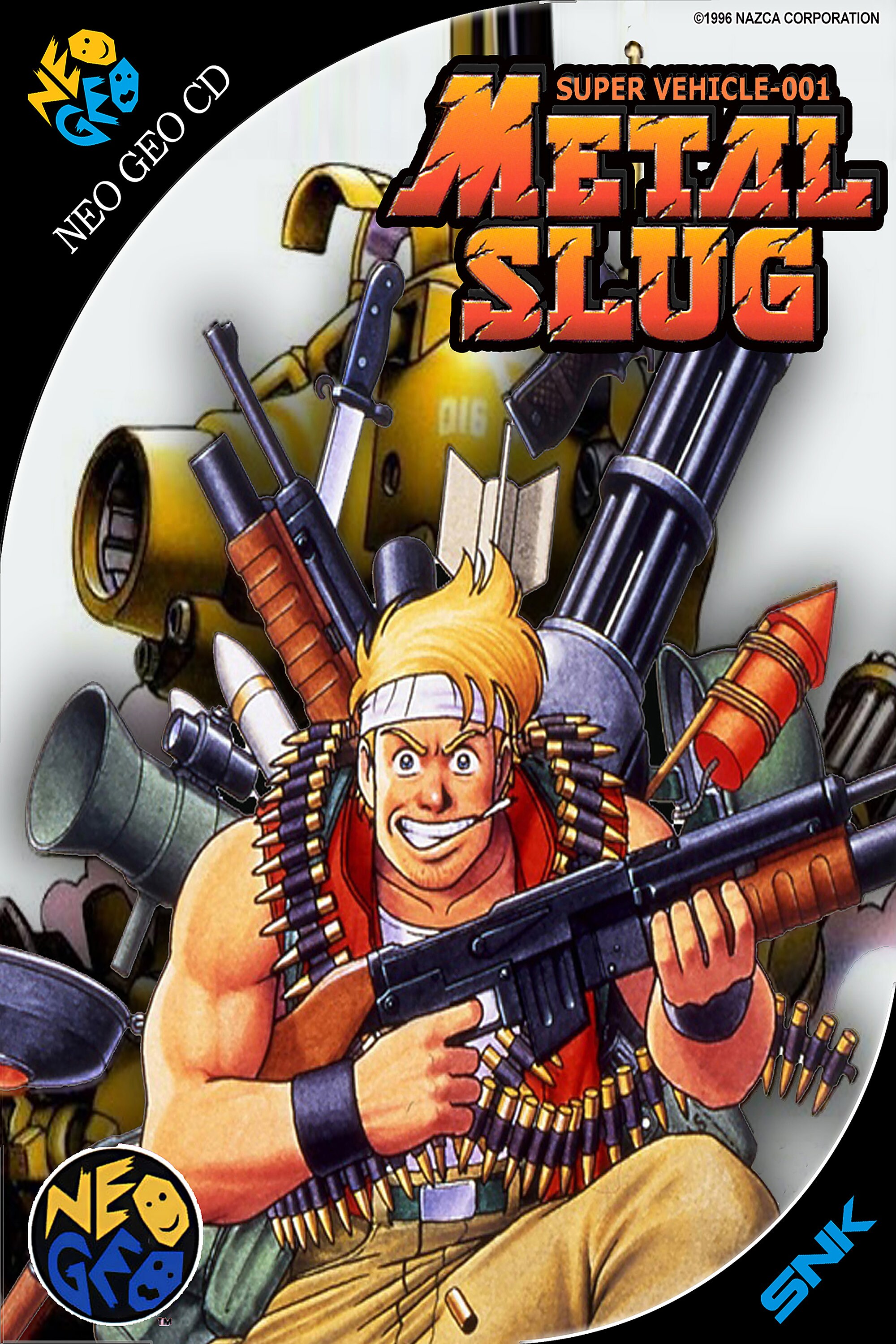 Metal Slug Neo Geo CD Box Cover Art Poster Multiple Sizes and Etsy Metal Slug Neo Geo CD Box Cover Art Poster Multiple Sizes and Etsy