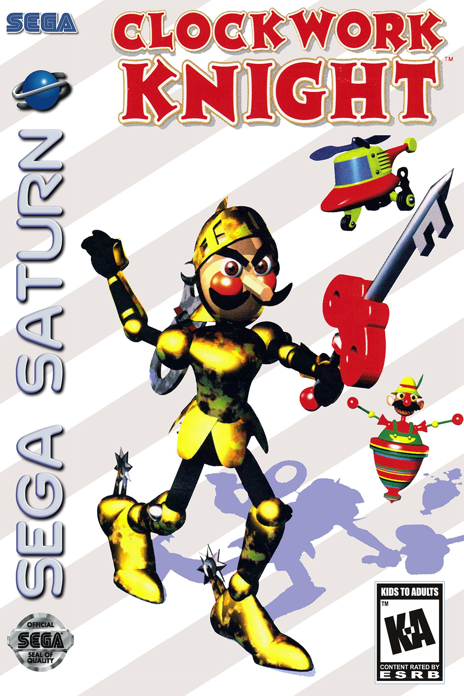 Clockwork Knight Sega Saturn Game Box Cover Art Poster Etsy