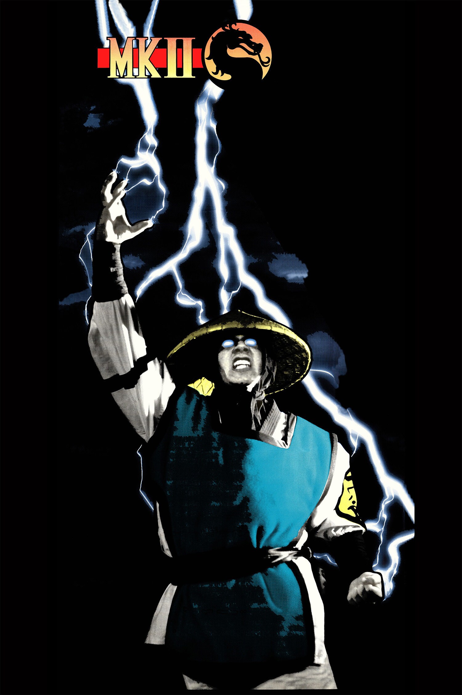 Mortal Kombat II Arcade Side Art Poster Etsy