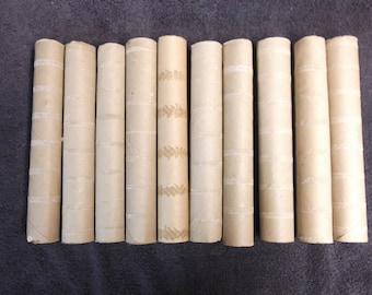 25 PAPER TOWEL ROLLS cardboard tube craft core clean