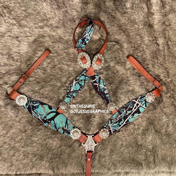 Camo Horse Tack Etsy