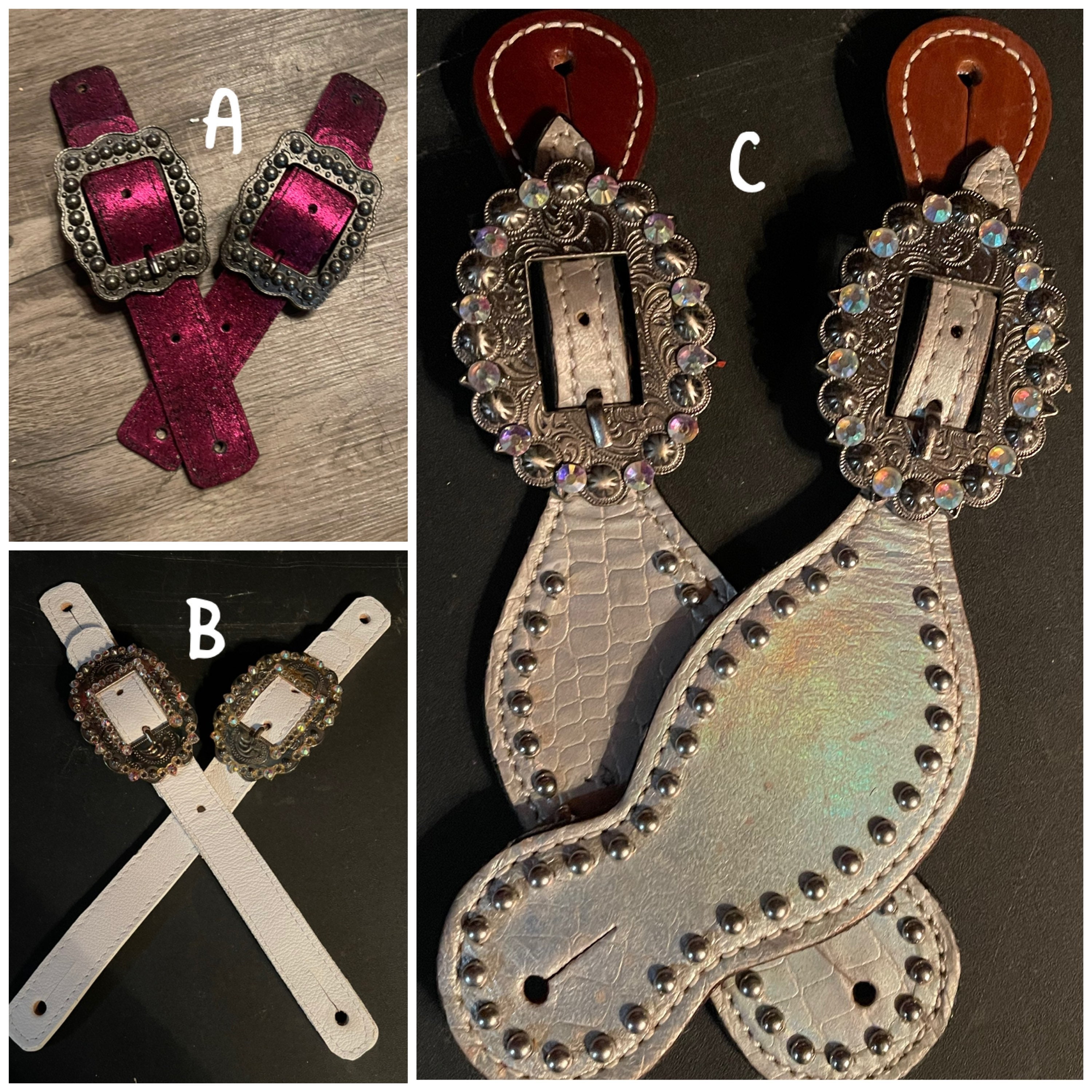 Ladies Spur Straps adjustable Etsy