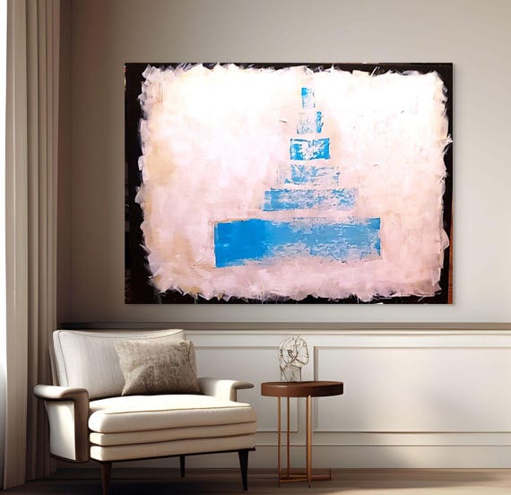 Original Wall Art Oversized Abstract Art Large Colorful Painting Modern Wall Art  Original Modern Art Textured Abstract Painting Modern Art