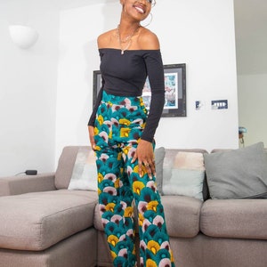 African Print Pants