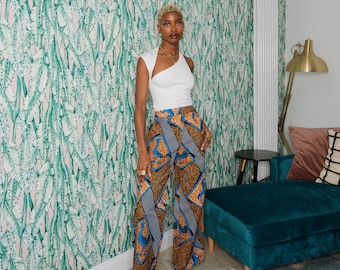 African Print Pants,  African Print Trousers, Ankara Trousers